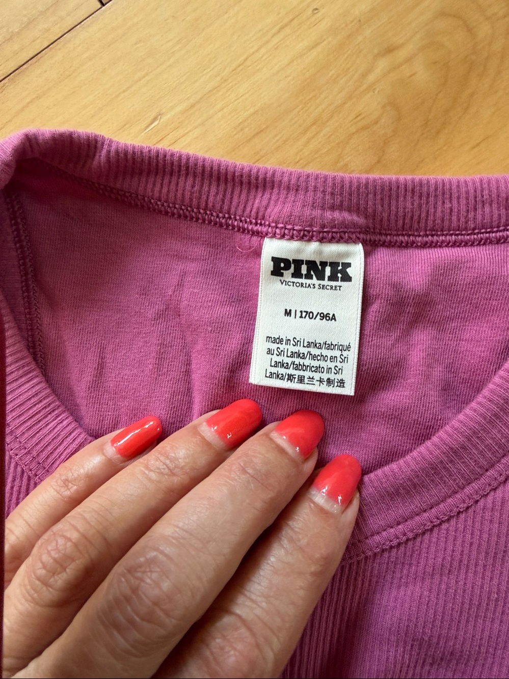 High Neck Ribbed Shelf Bra Tank - Picture 3 of 7